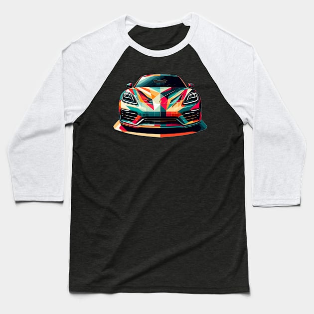 Porsche Panamera Baseball T-Shirt by Vehicles-Art